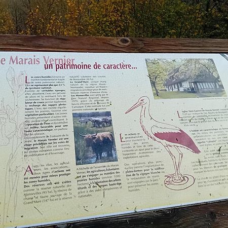 Gite Du Roy Marais-Vernier Exteriör bild